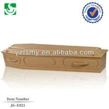 economic coffin with woode handles